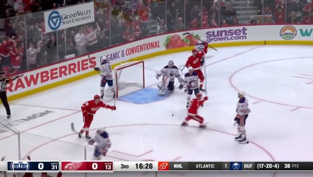 Red Wings game on tv.